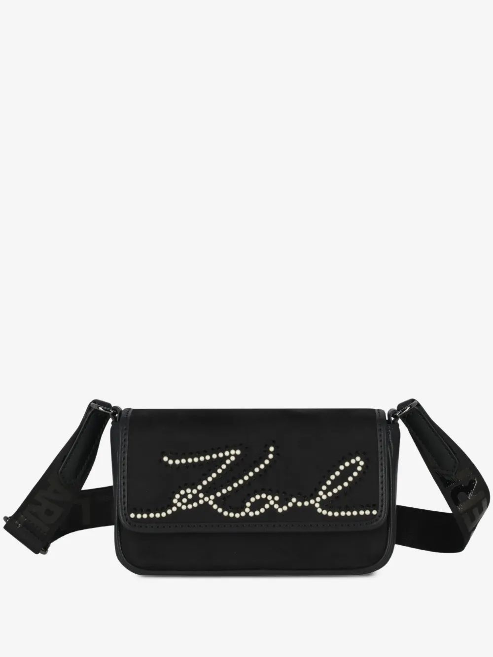 Karl Lagerfeld Kids 카를 라인스톤 장식 숄더백