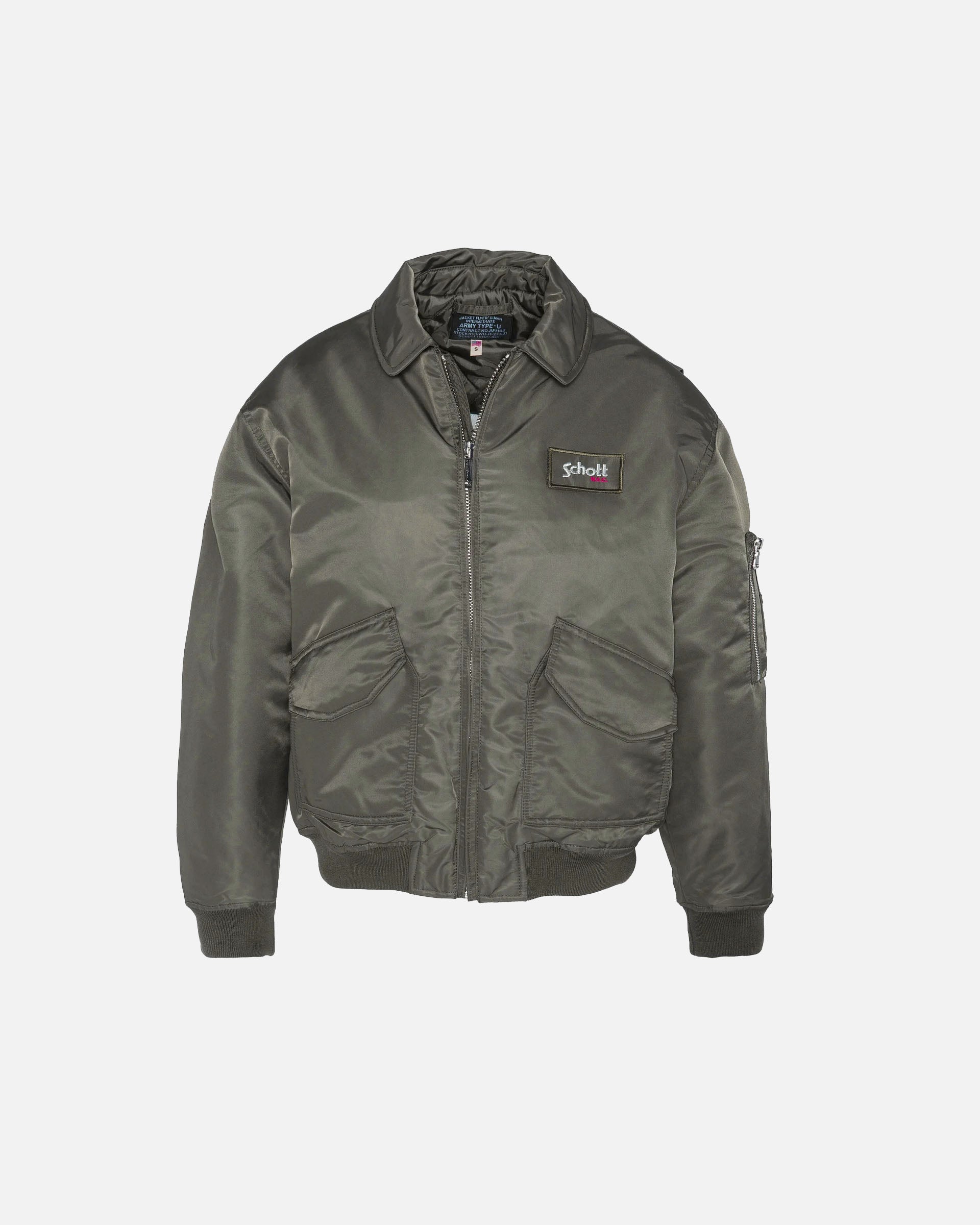 Schott 블루종 CWU 핏 루즈