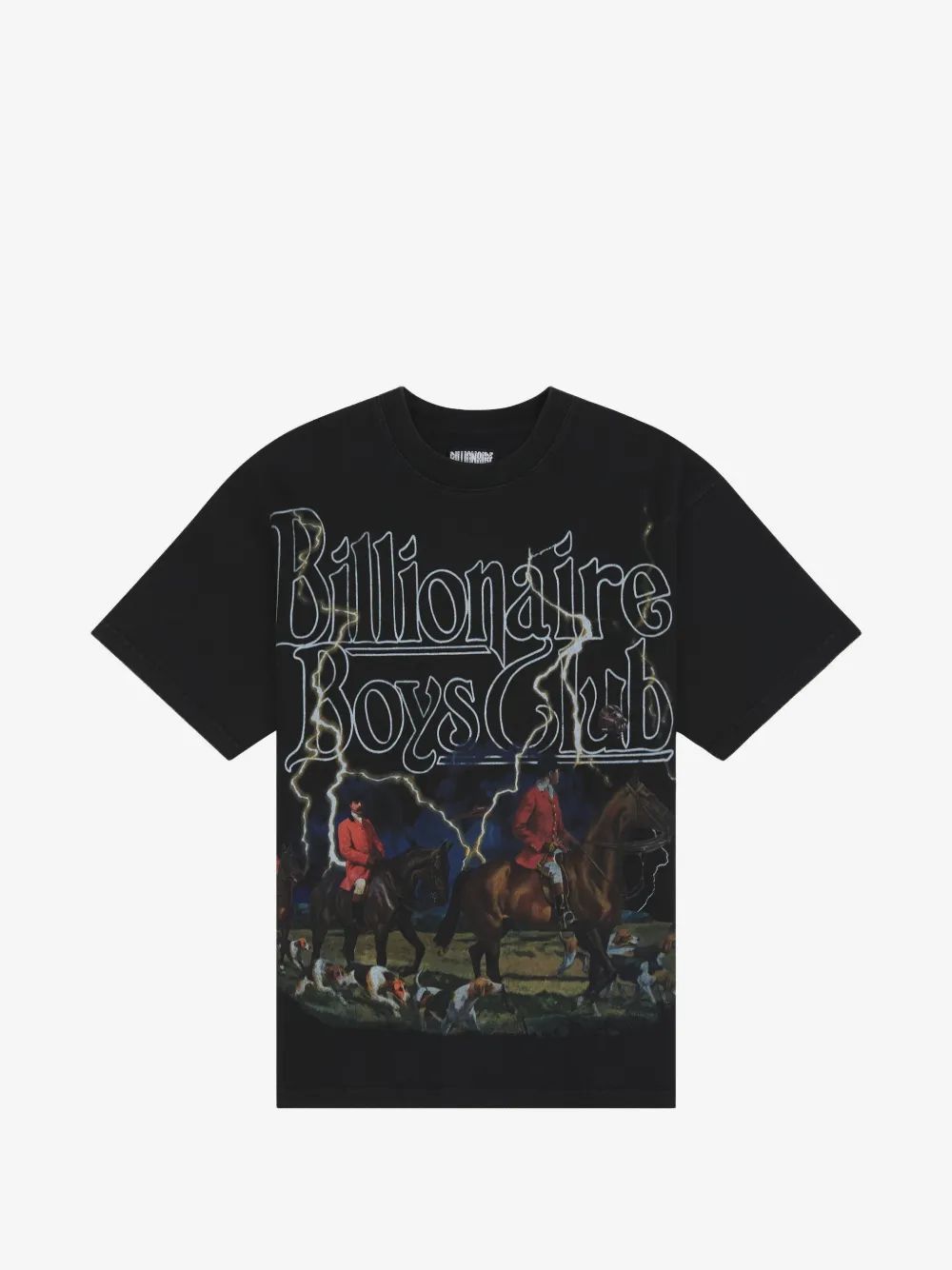 BILLIONAIRE BOYS CLUB 라이트닝 그래픽 프린트 티셔츠