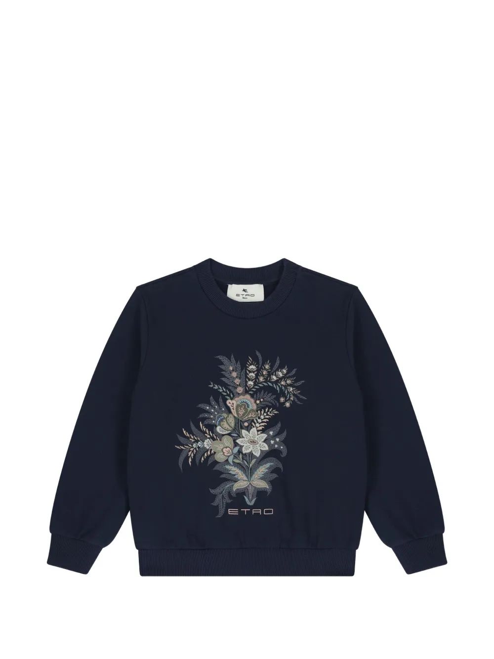 ETRO KIDS 플로럴 프린트 코튼 스웨터