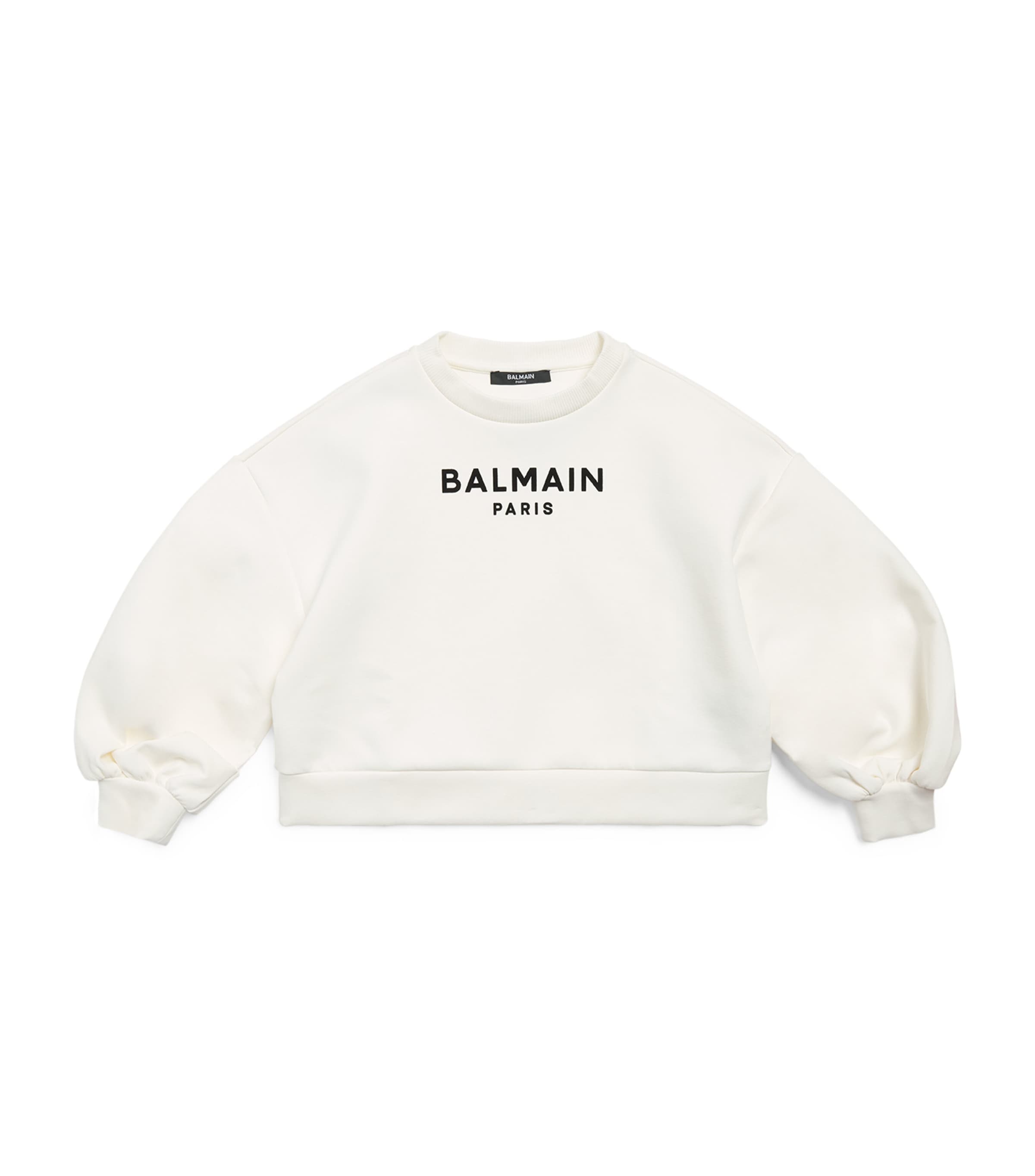Balmain Kids 저지 로고 맨투맨