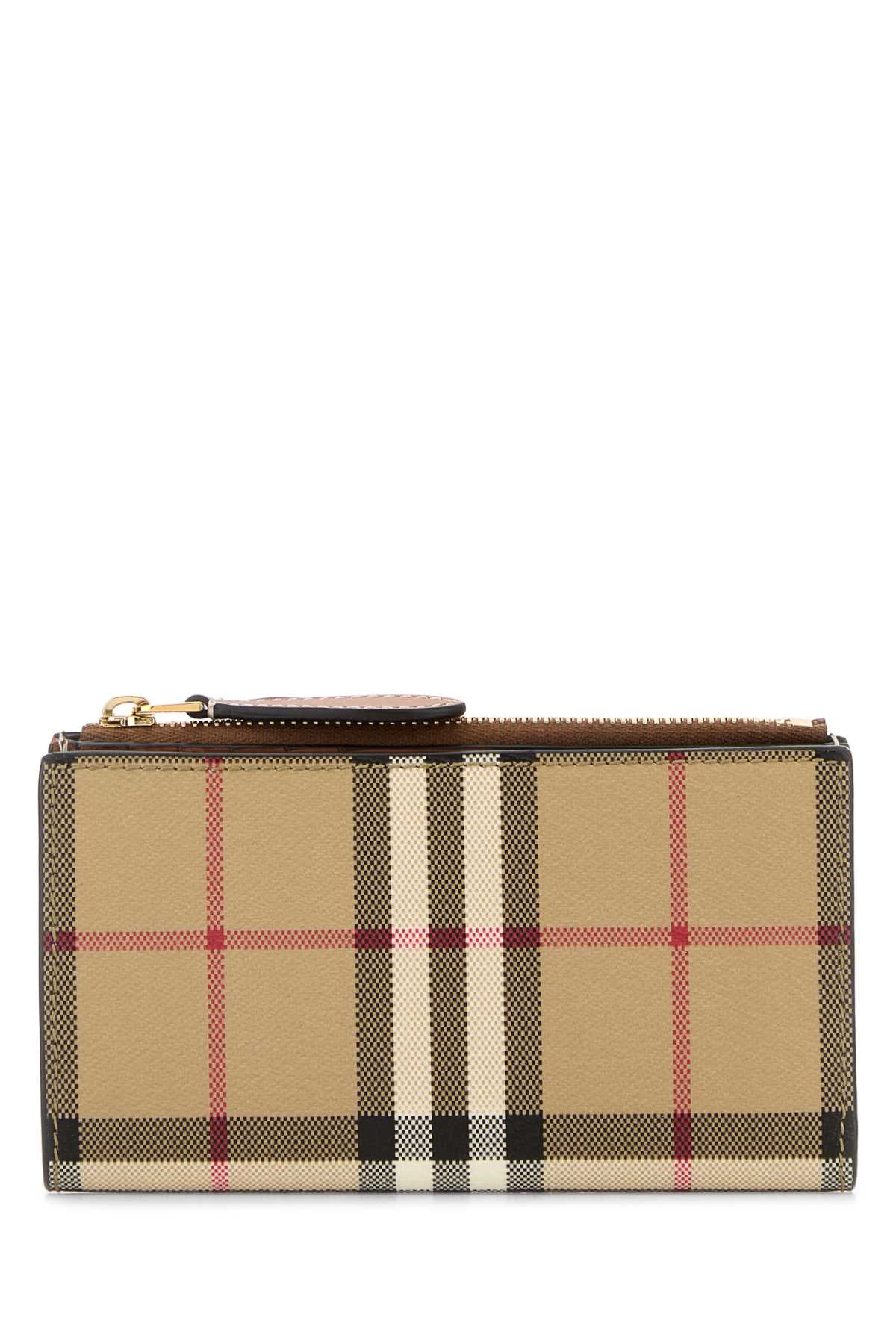 BURBERRY 버버리 프린트 캔버스 미니 지갑
