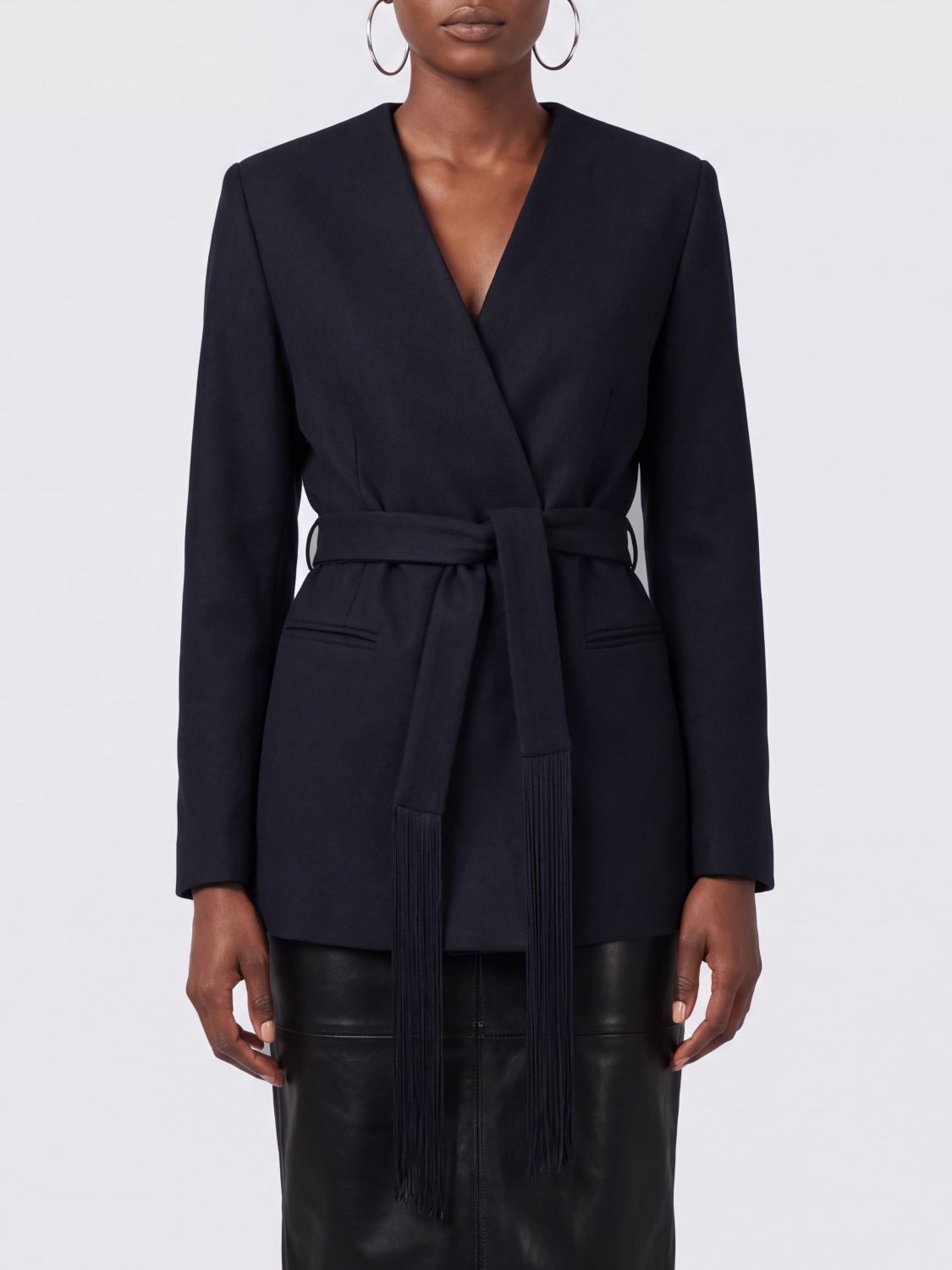 BY MALENE BIRGER 바이 말렌 비르거 순수 버진 울 로브 자켓