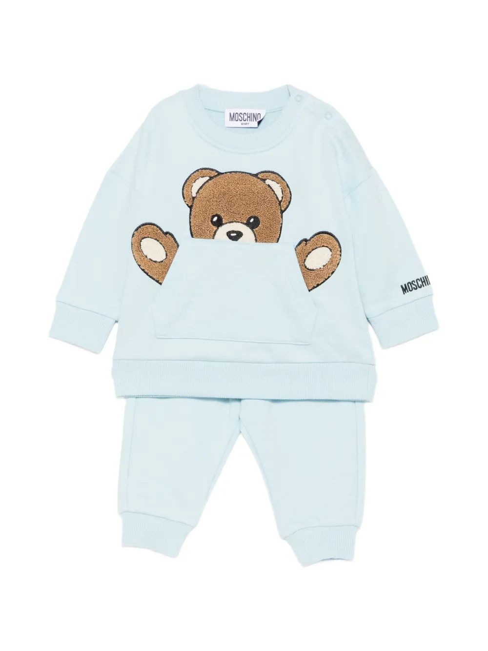 Moschino Kids 테디베어 패치 트랙수트