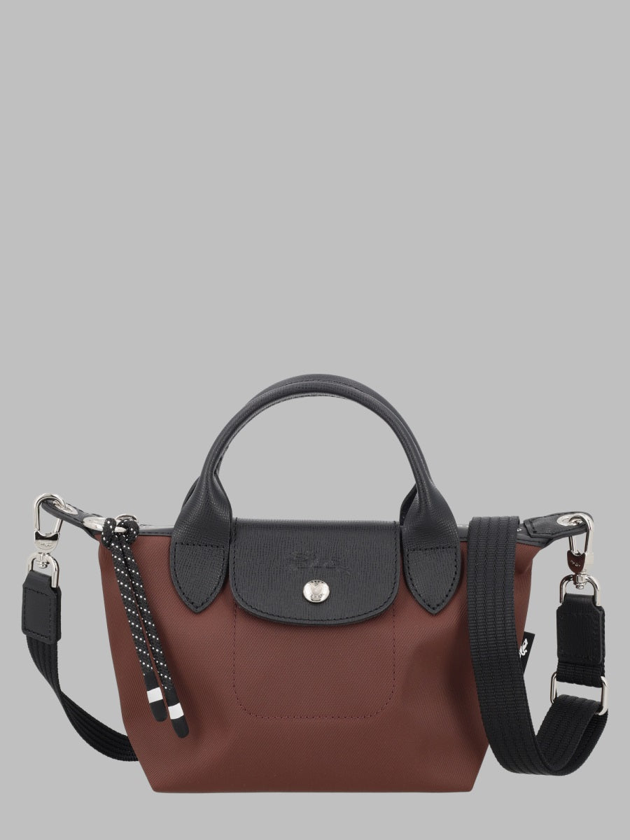 LONGCHAMP 롱샴 소형 나일론 탑 핸들 크로스바디 백