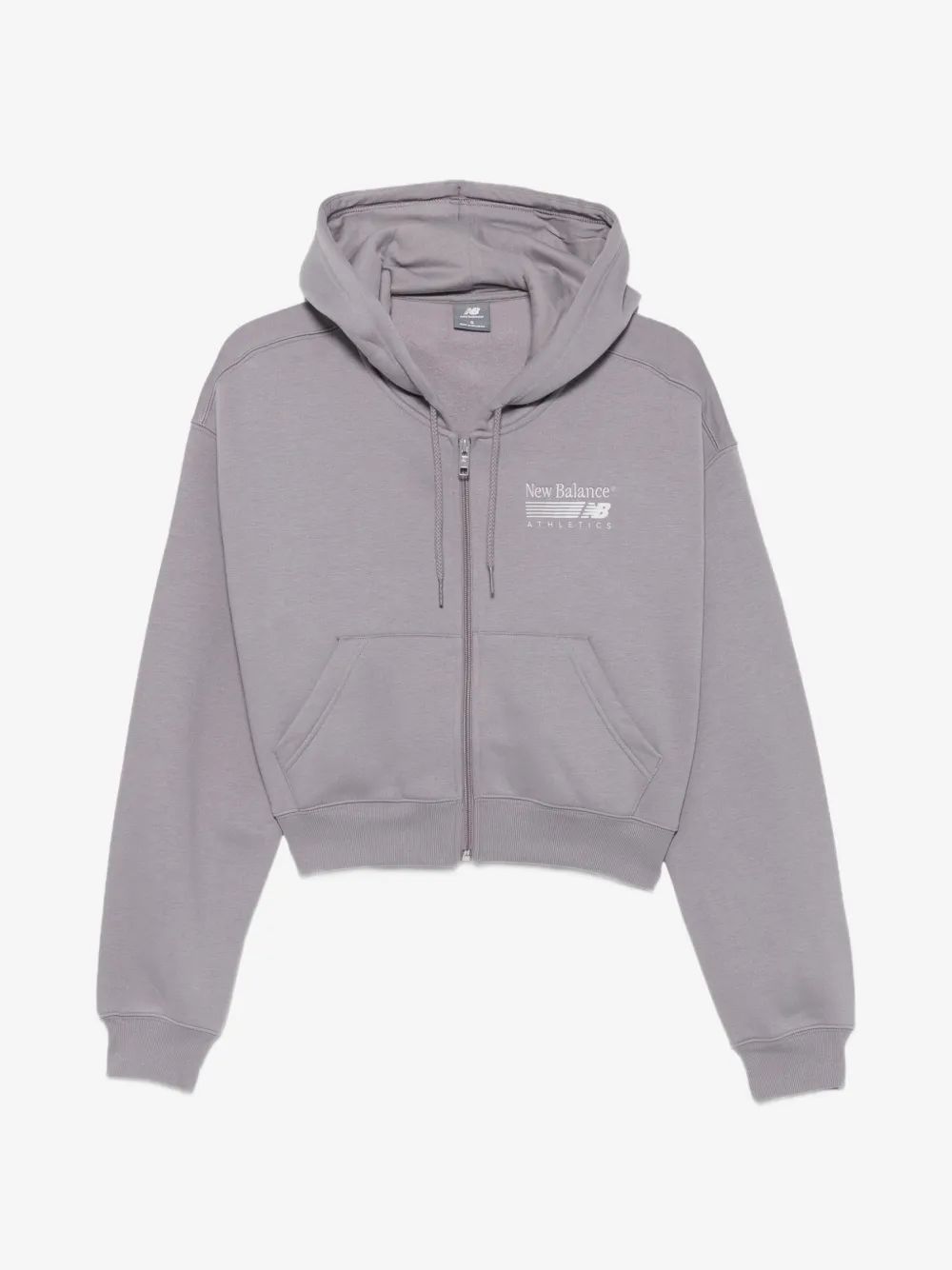 NEW BALANCE 로고 프린트 집업 후드