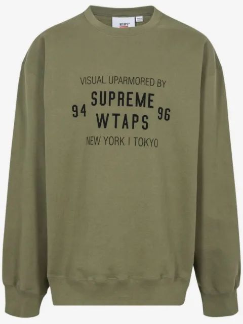 Supreme WTAPS 크루넥 맨투맨