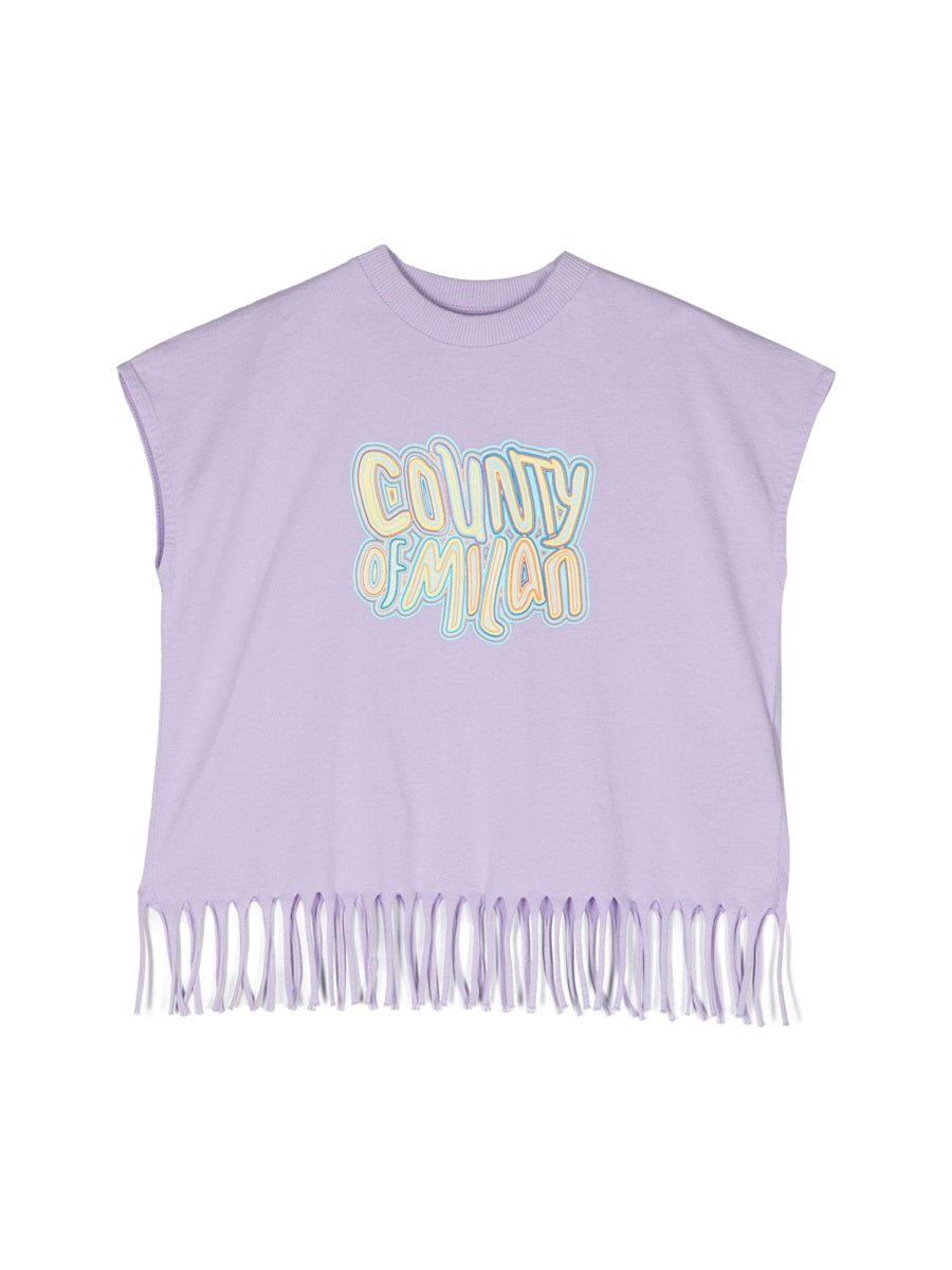 Marcelo Burlon Kids 마르셀로 불론 카운티 오브 밀란 미니 걸스 탱크탑