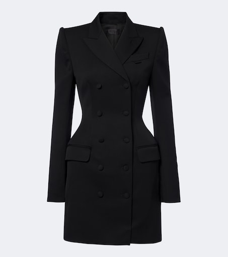 MUGLER 울 블레이저 원피스