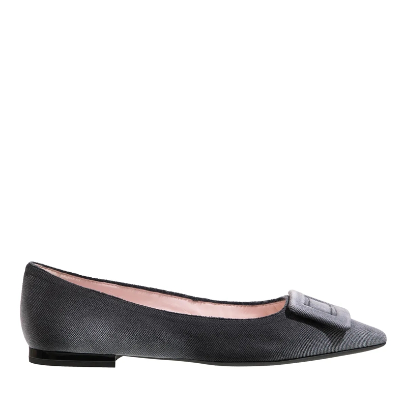ROGER VIVIER 고멧틴 발레리나 네로
