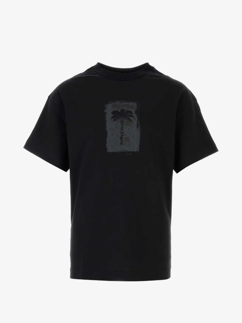 PALM ANGELS 로고 프린트 면 티셔츠