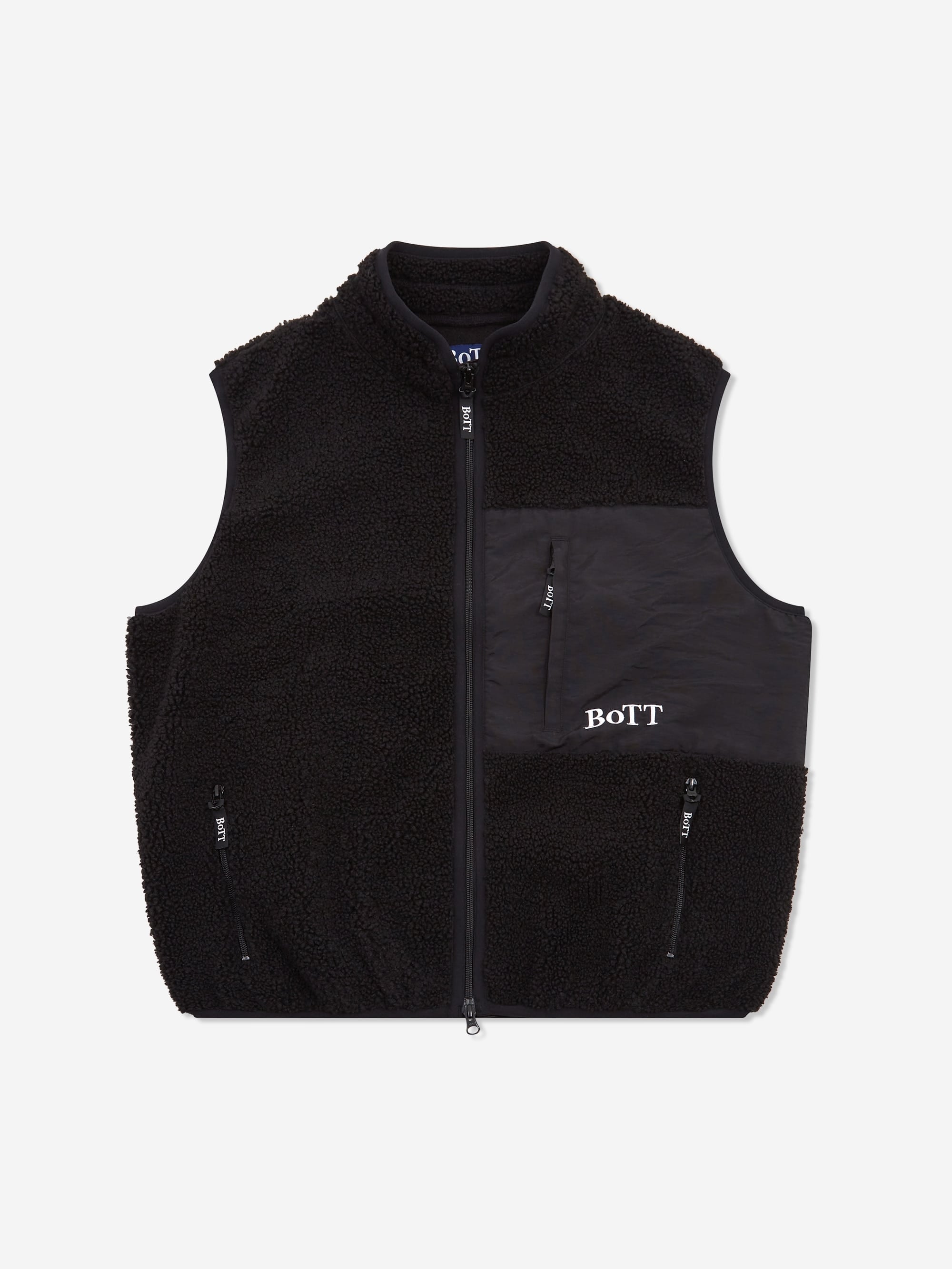 BoTT 플리스 집업 조끼