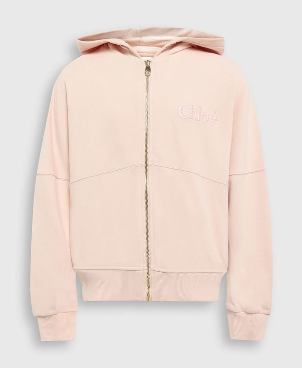 Chloe 후드 스웻 재킷