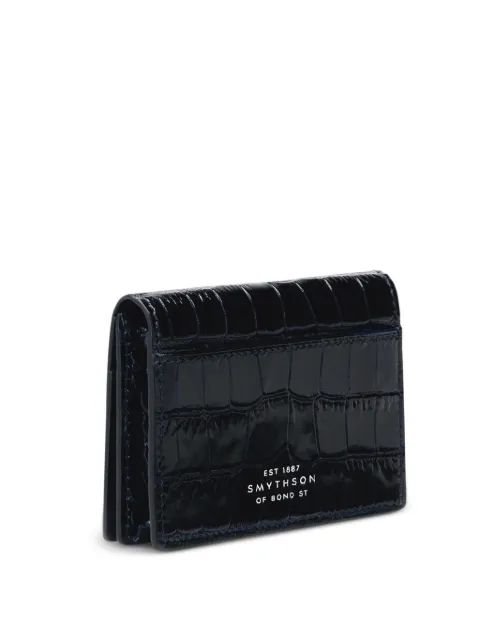 Smythson 마라 크록 이펙트 카드 케이스