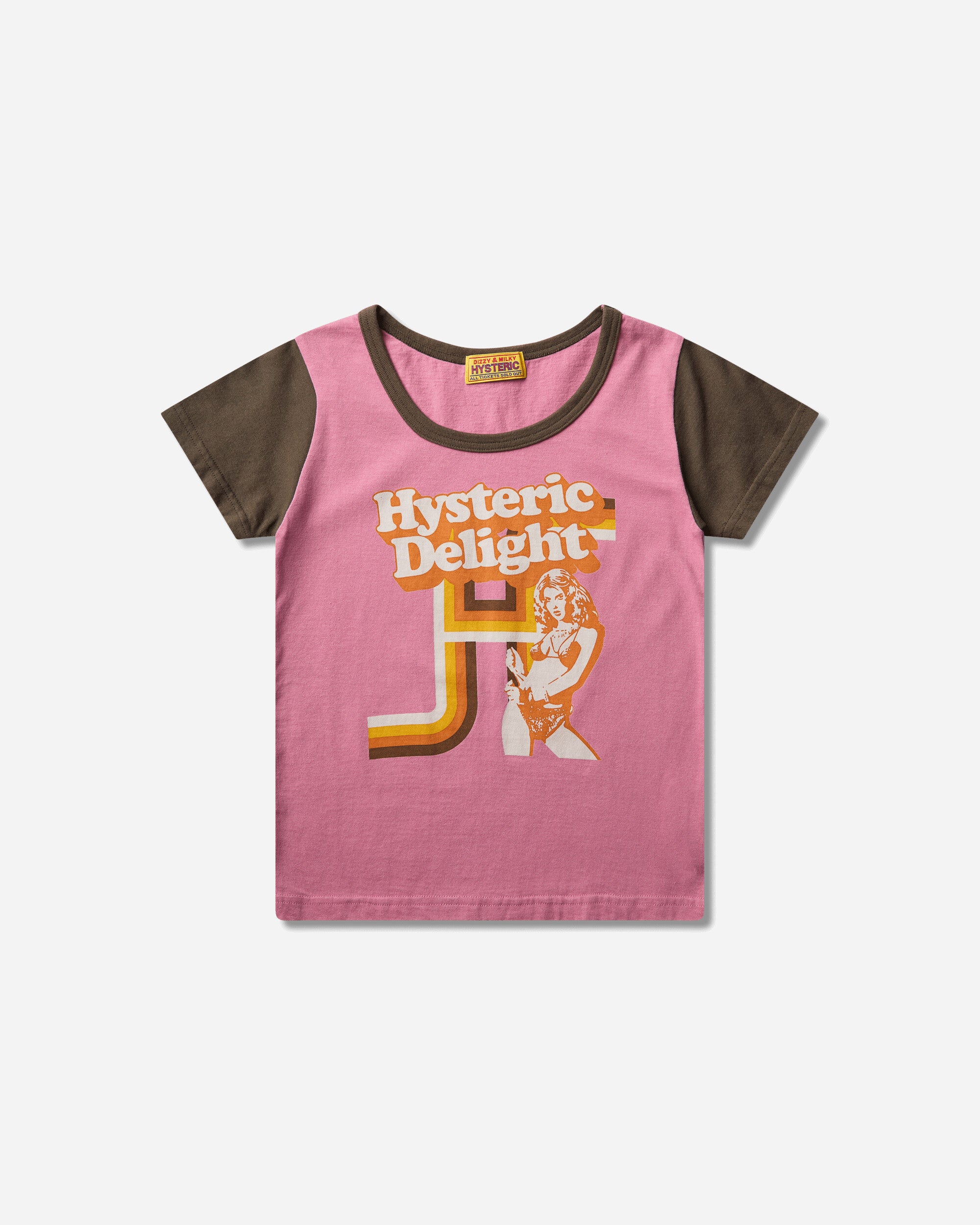 HYSTERIC GLAMOUR 여성 히스테릭 딜라이트 베이비 티셔츠
