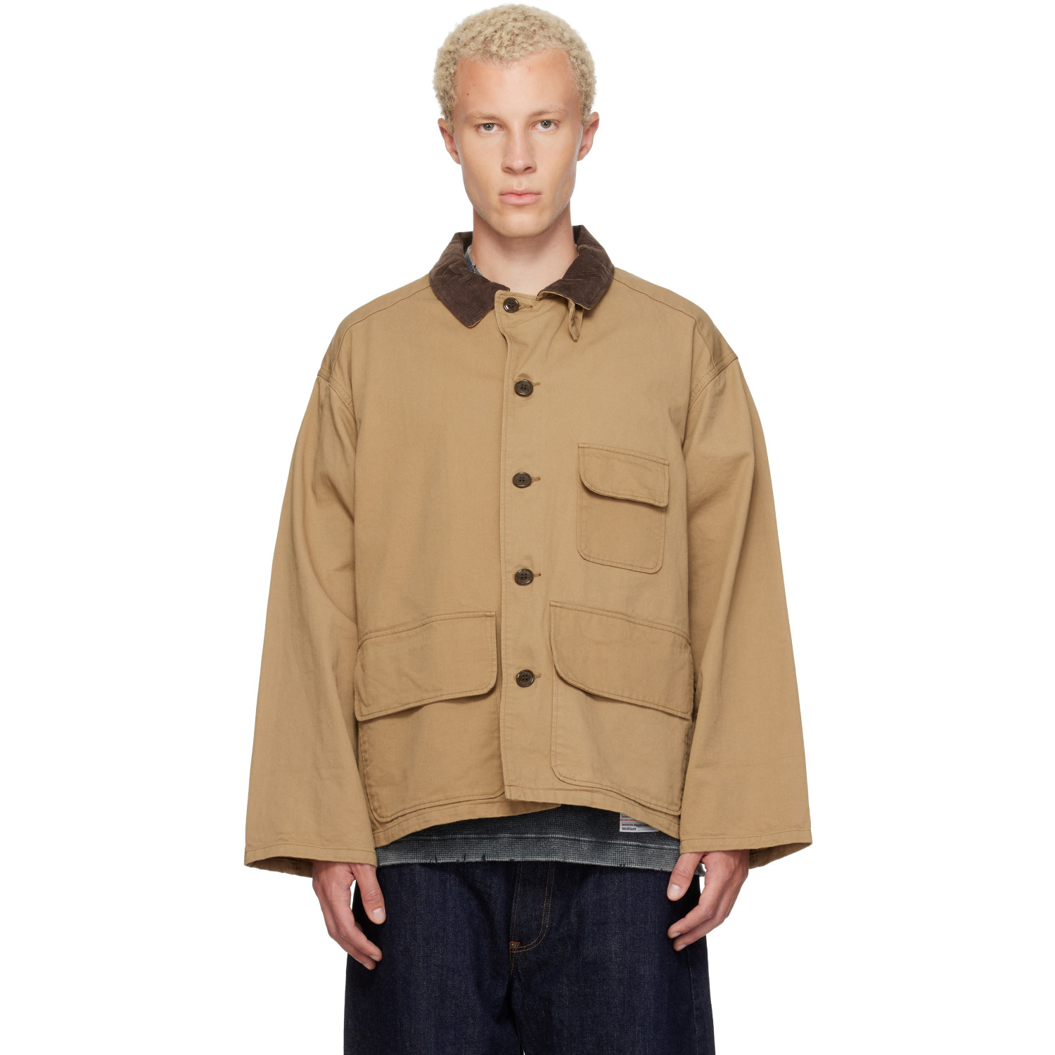 Ordinary Fits 탄 헌팅 자켓