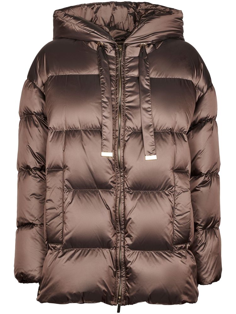 max mara the cube 엠티씨너린 후드 퀼팅 다운 자켓