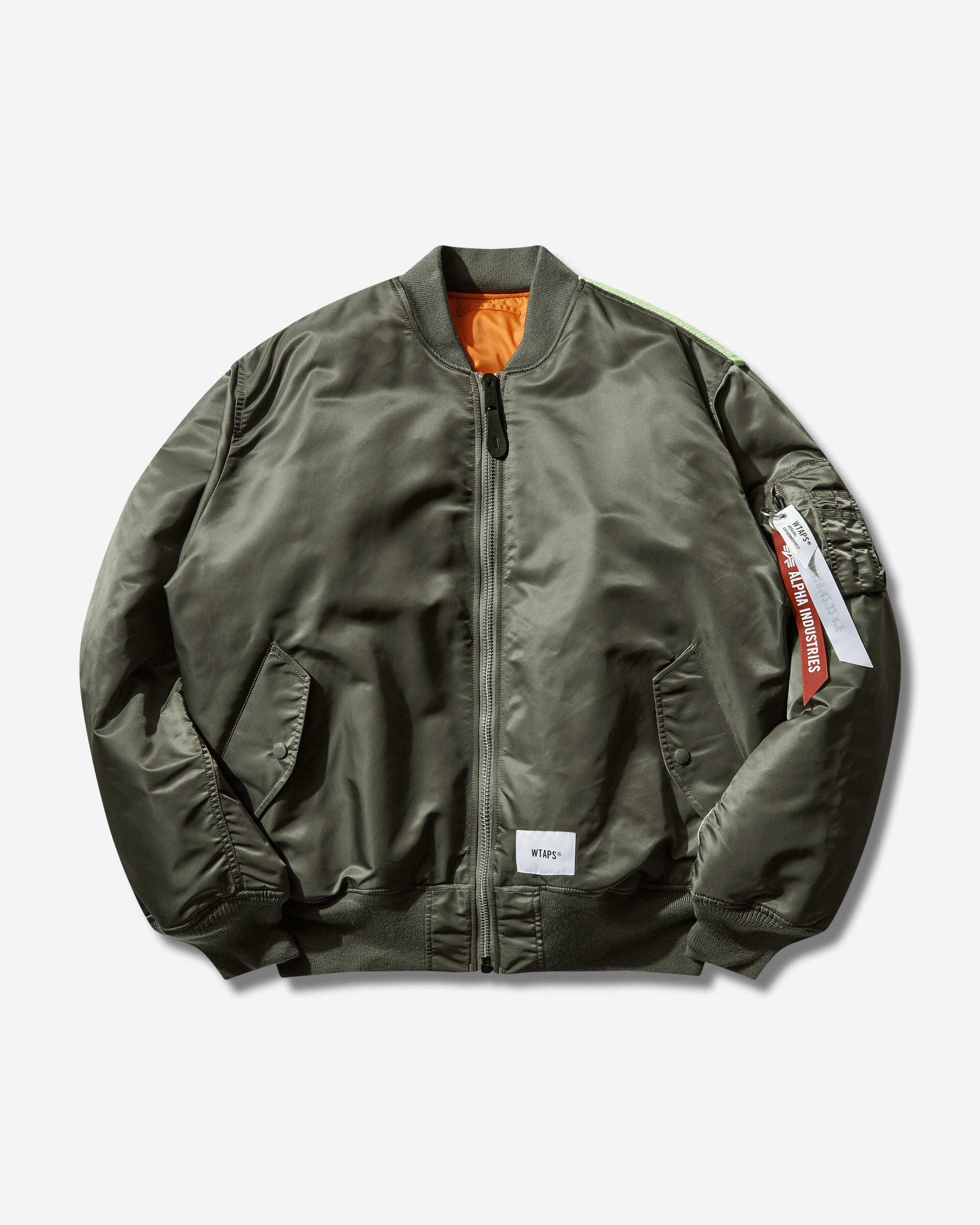 알파 인더스트리 MA1 코어 스펙 자켓 올리브 드랩 | WTAPS | 페칭 FETCHING