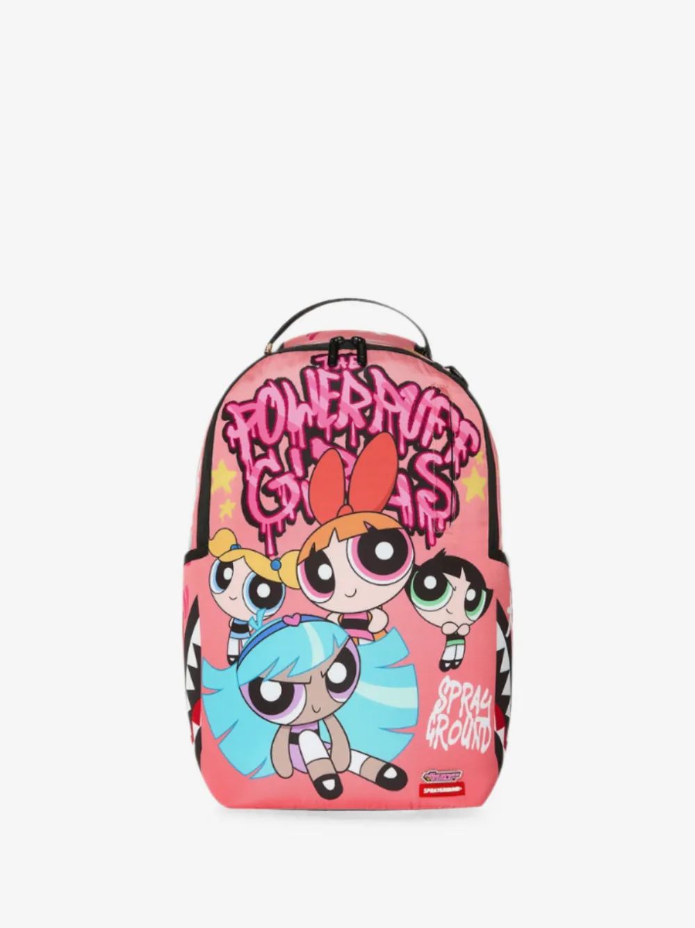 Sprayground Kids 파워퍼프걸스 상어 백팩
