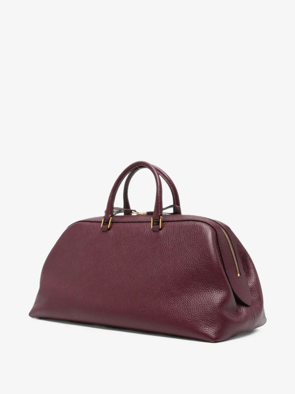 ALBERTA FERRETTI 로고 디테일 그레인드 가죽 토트백