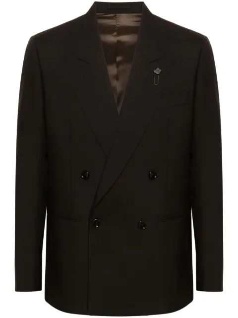 Lardini 더블 브레스트 블레이저