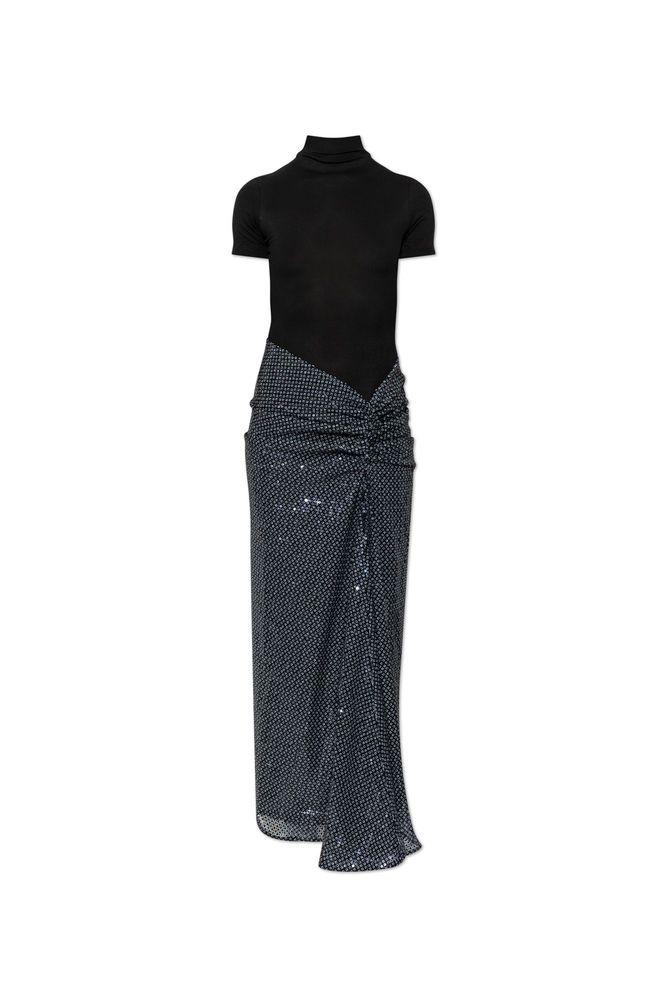 Christopher Esber 드레이프드 시퀸 맥시 드레스