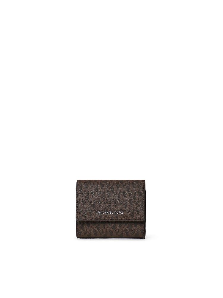 Michael Michael Kors 로고 프린트 컴팩트 지갑