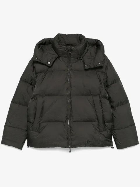 EMPORIO ARMANI 자카드 로고 재킷