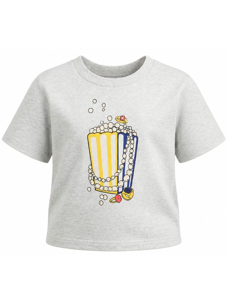 Marc Jacobs Kids 팝콘 프린트 티셔츠