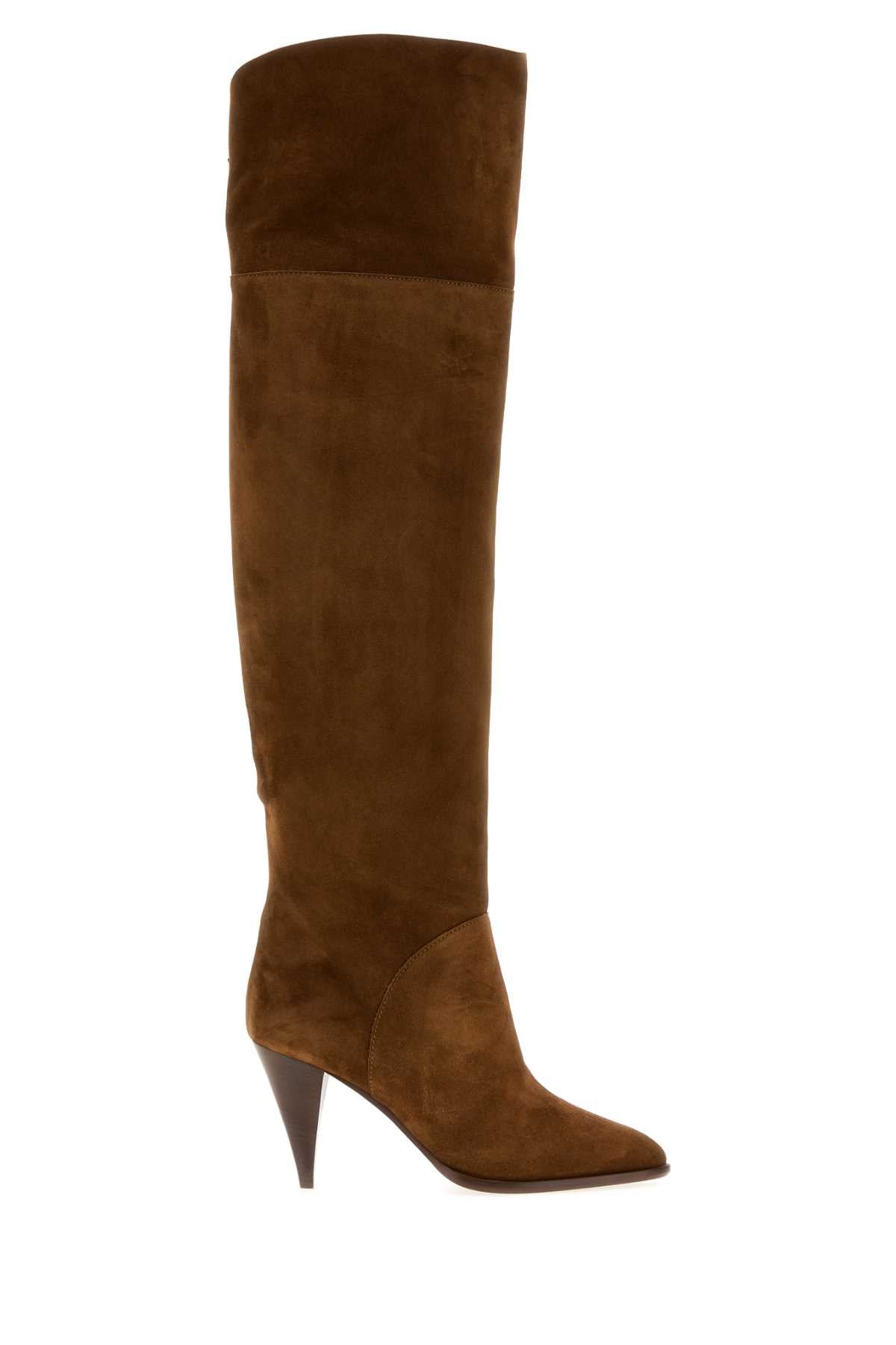 CASADEI 카사데이 캐주얼 시크 9cm 스웨이드 앵클부츠