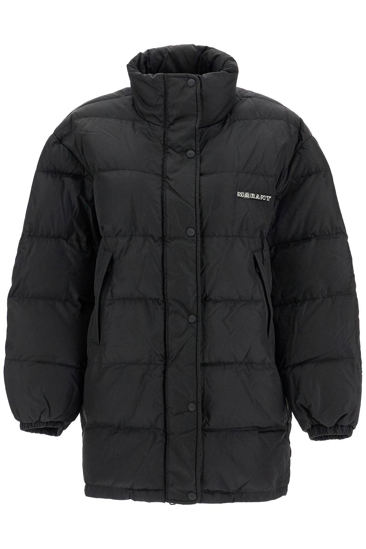ダウンジャケット・コート Isabel Marant Belize Padding Midnight MA0254FAB3C01E30MI MA0 Isabel Marant(イザベルマラン)のレディース ダウンジャケット