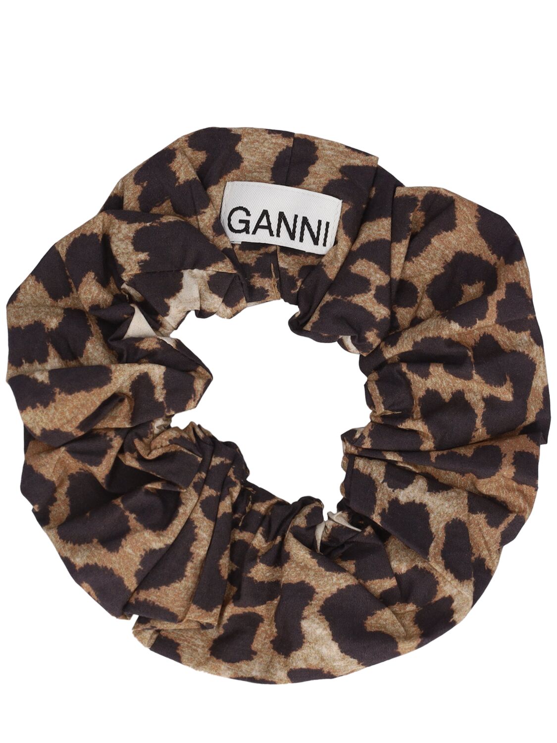 GANNI 비스코스 스크런치