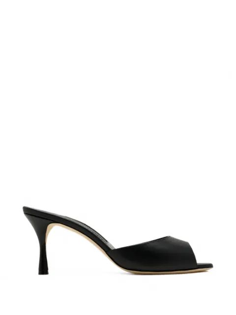 Manolo Blahnik 자다 브로그 디테일 뮬