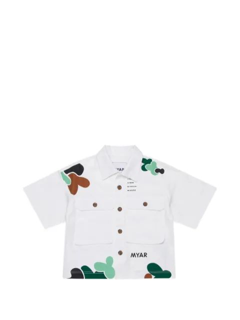 MYAR KIDS  여러 개의 주머니가 있는 셔츠