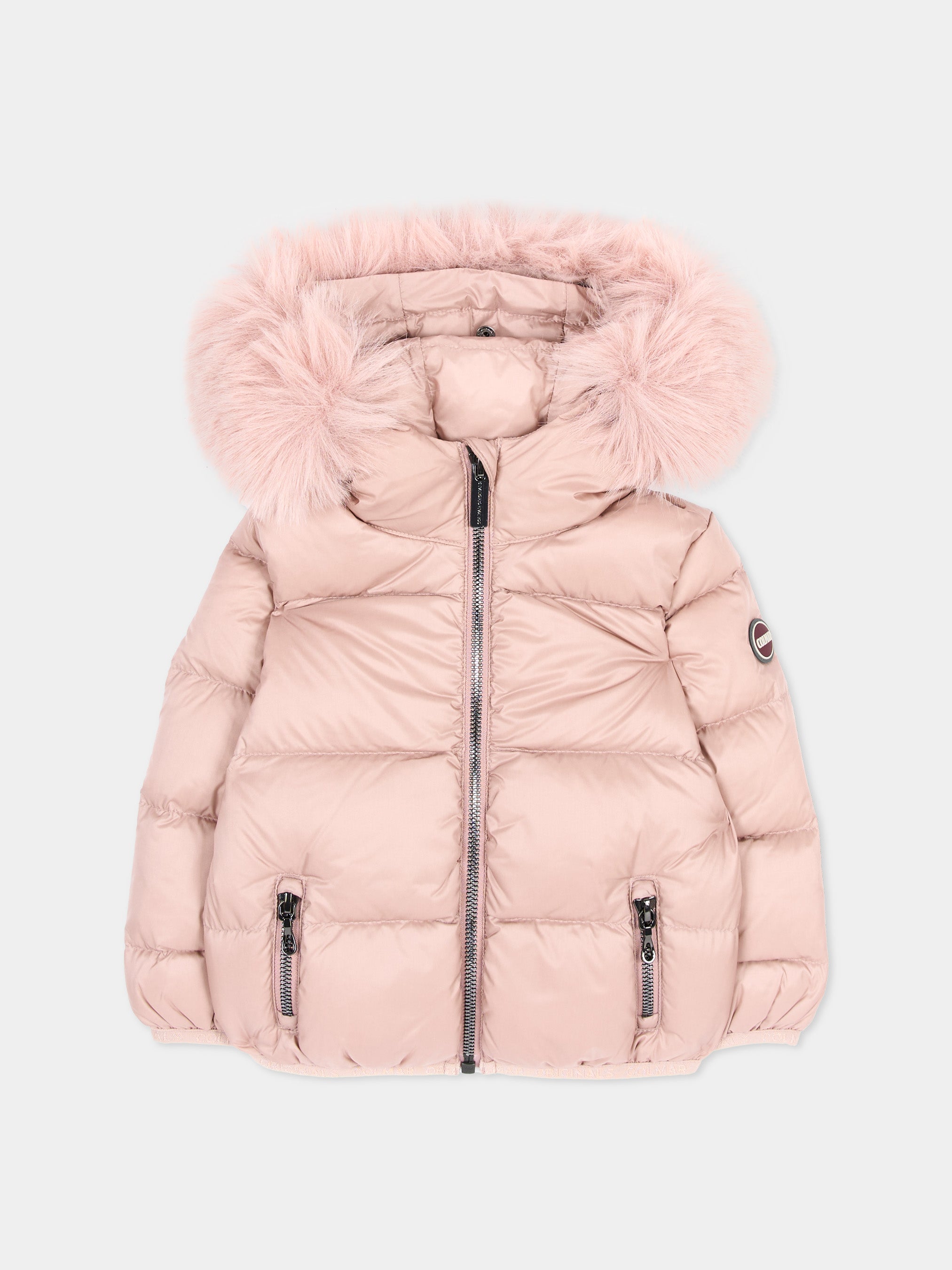 Colmar Kids 핑크 다운 자켓