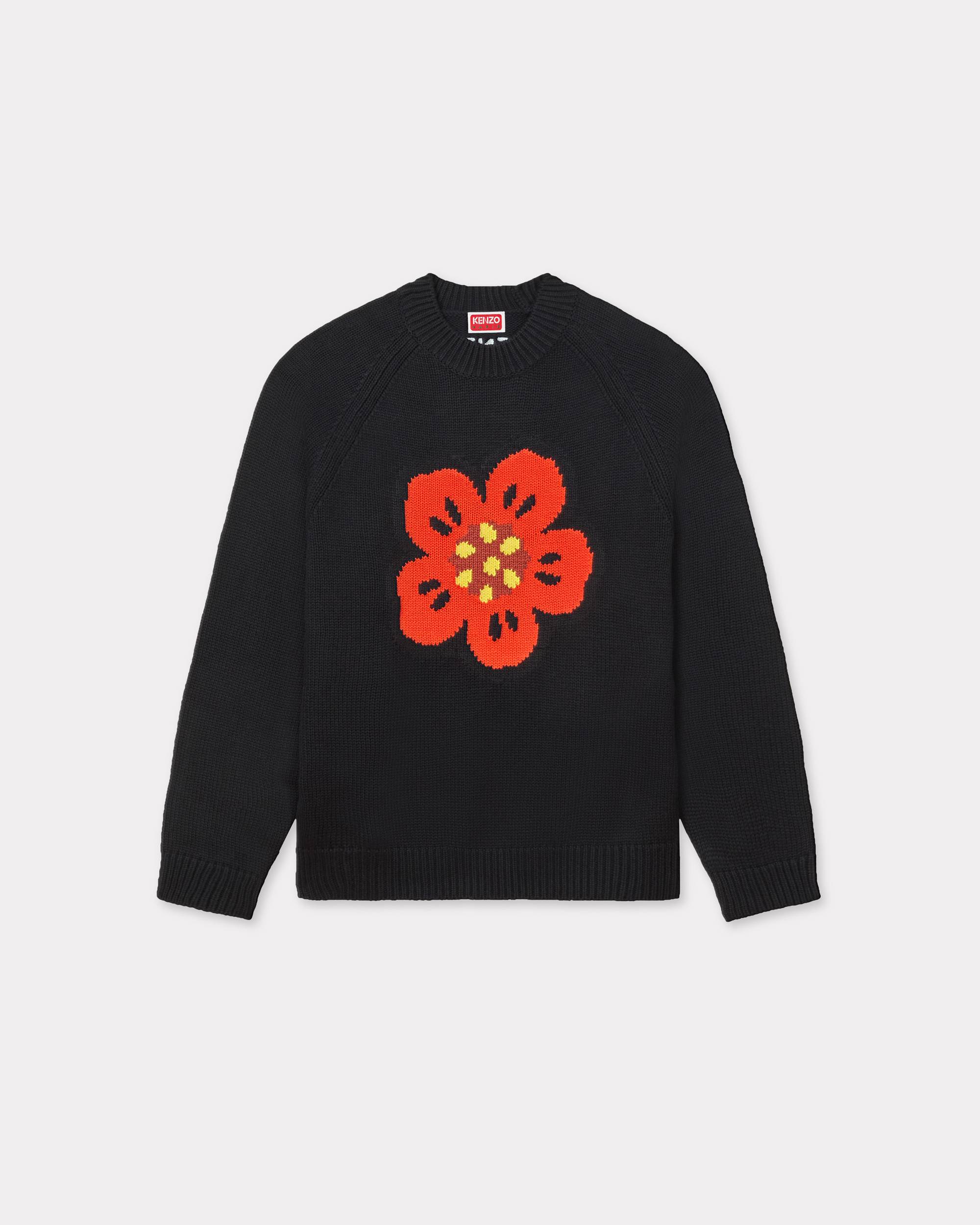 KENZO 보케 플라워 점퍼 면 울 남성 의류