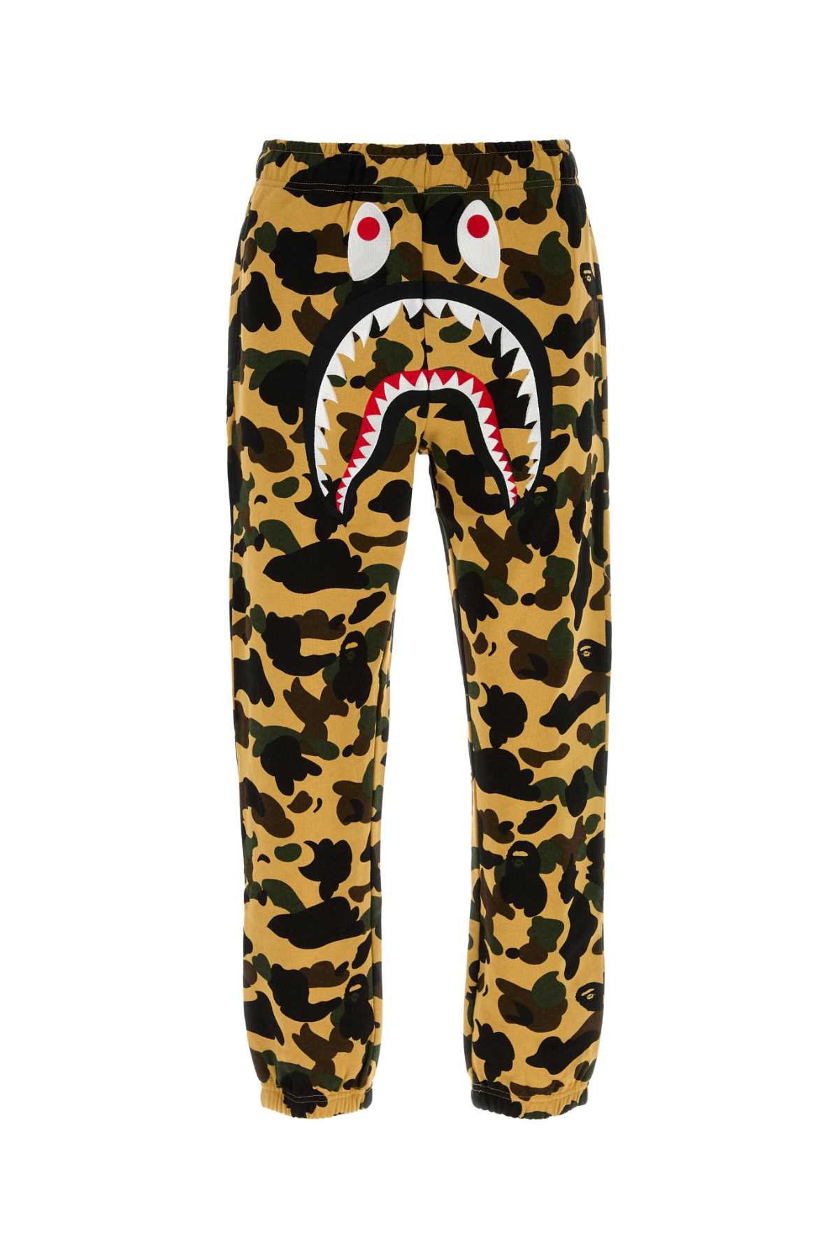 Bape 카모플라주 프린트 코튼 조거 팬츠