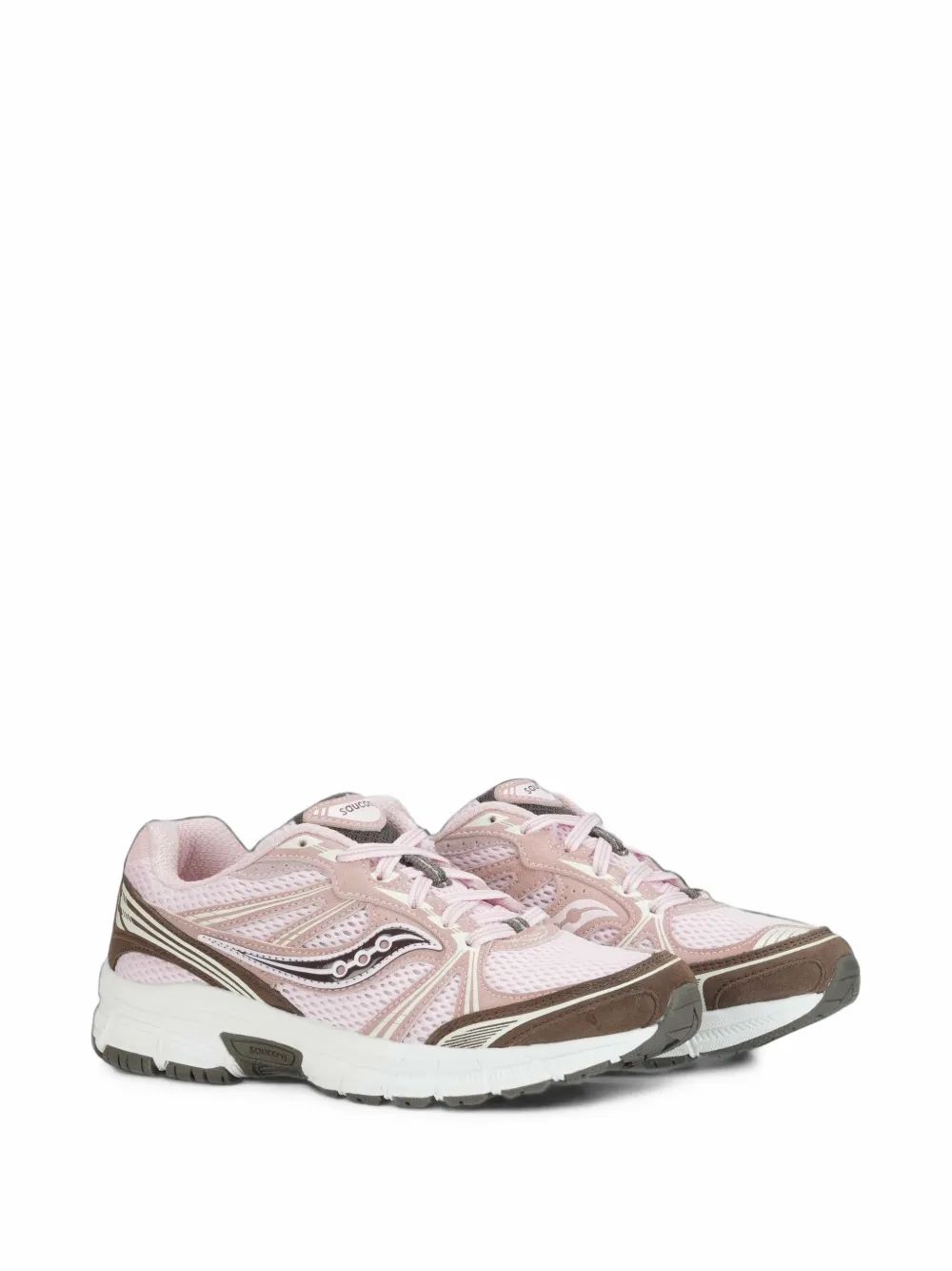 Saucony Kids 메쉬 패널 스니커즈