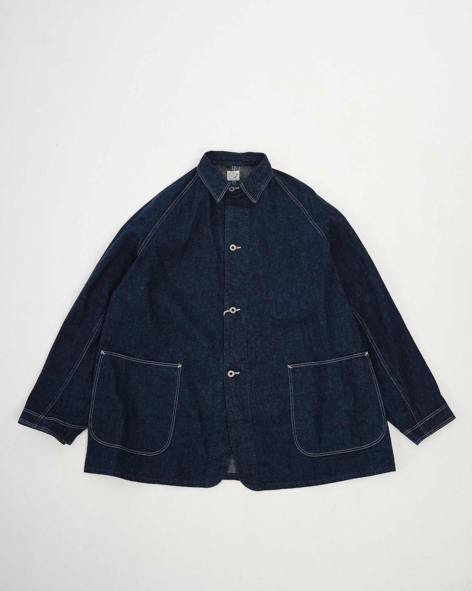 ORSLOW 40S WWII 데님 커버올 루즈핏