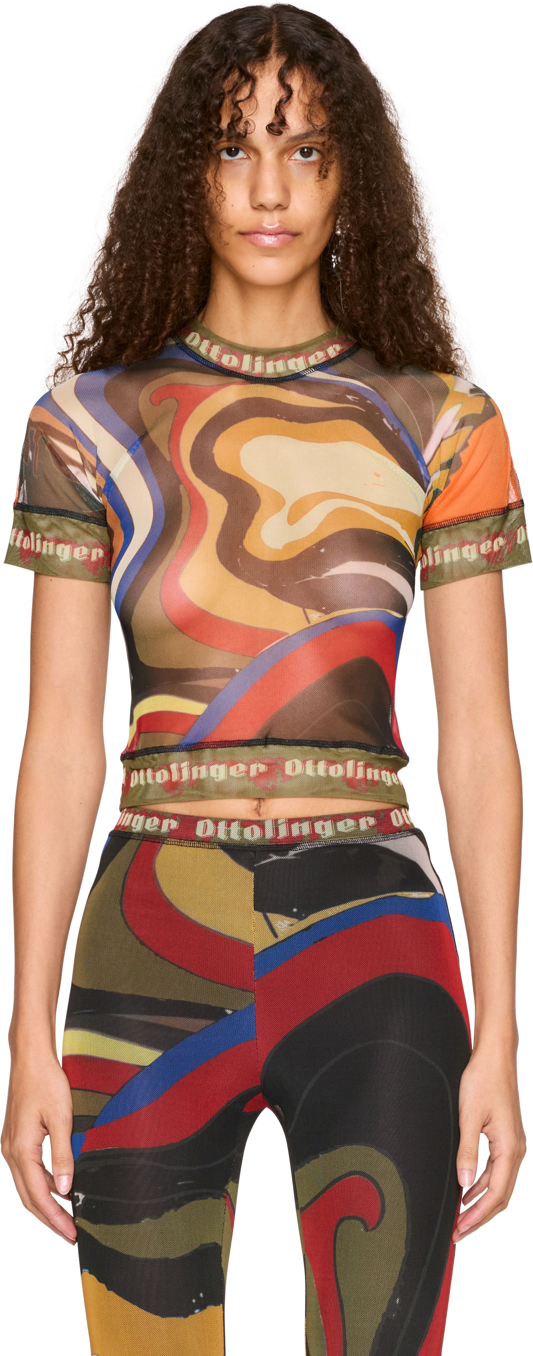 Ottolinger 메쉬 티셔츠
