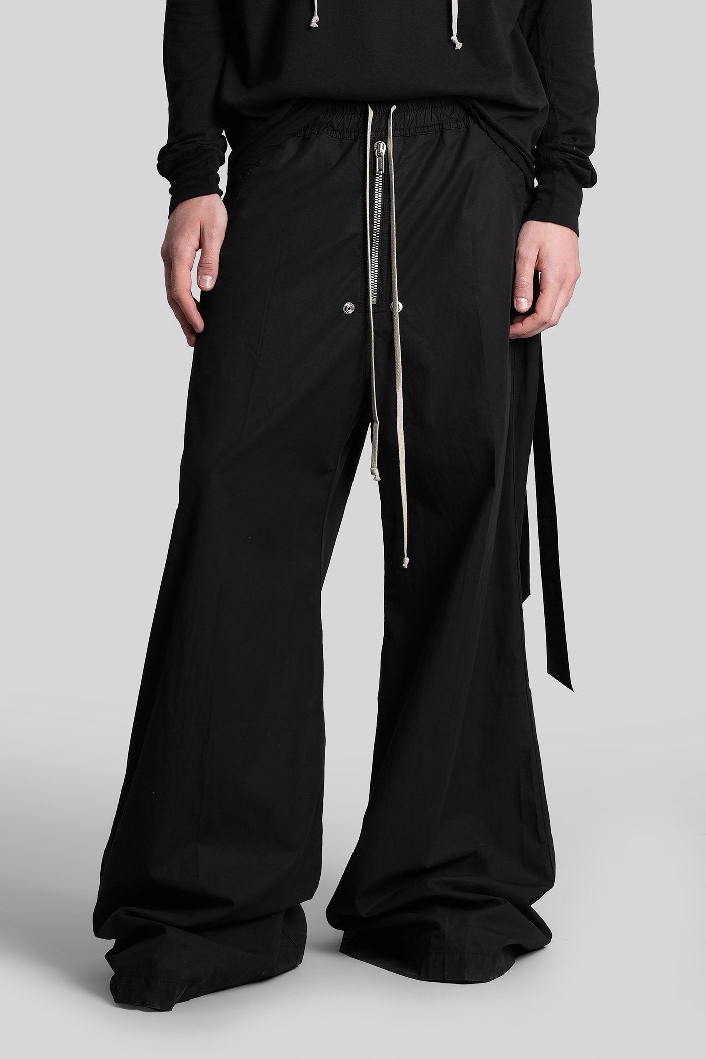 RICK OWENS DRKSHDW 게스 벨라스 팬츠 블랙 코튼