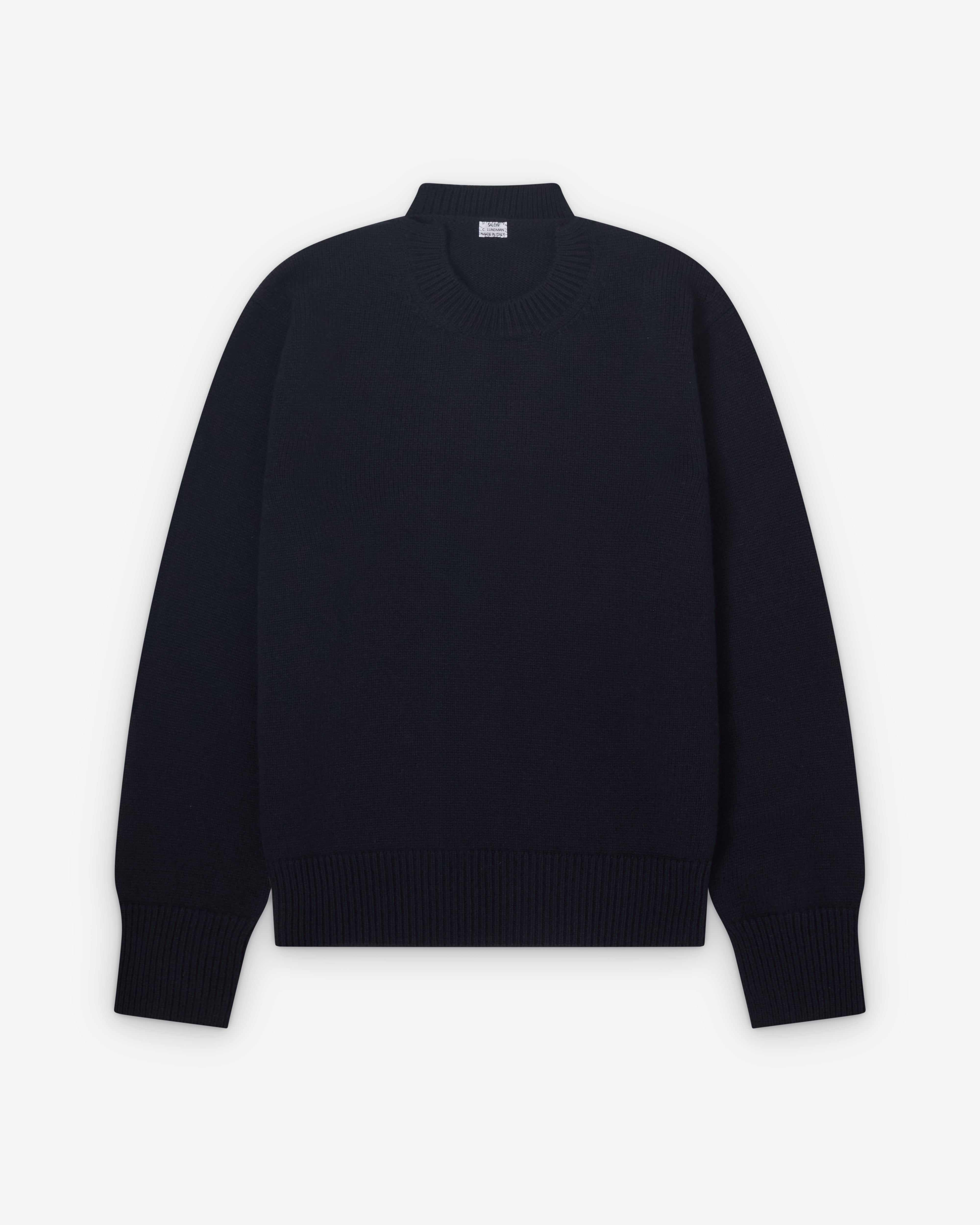 SALON C. LUNDMAN 남성 청키 O넥