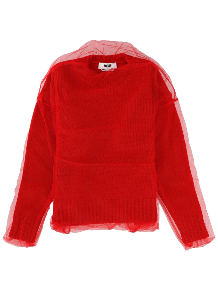 MSGM MERINO WOOL SWEATER
