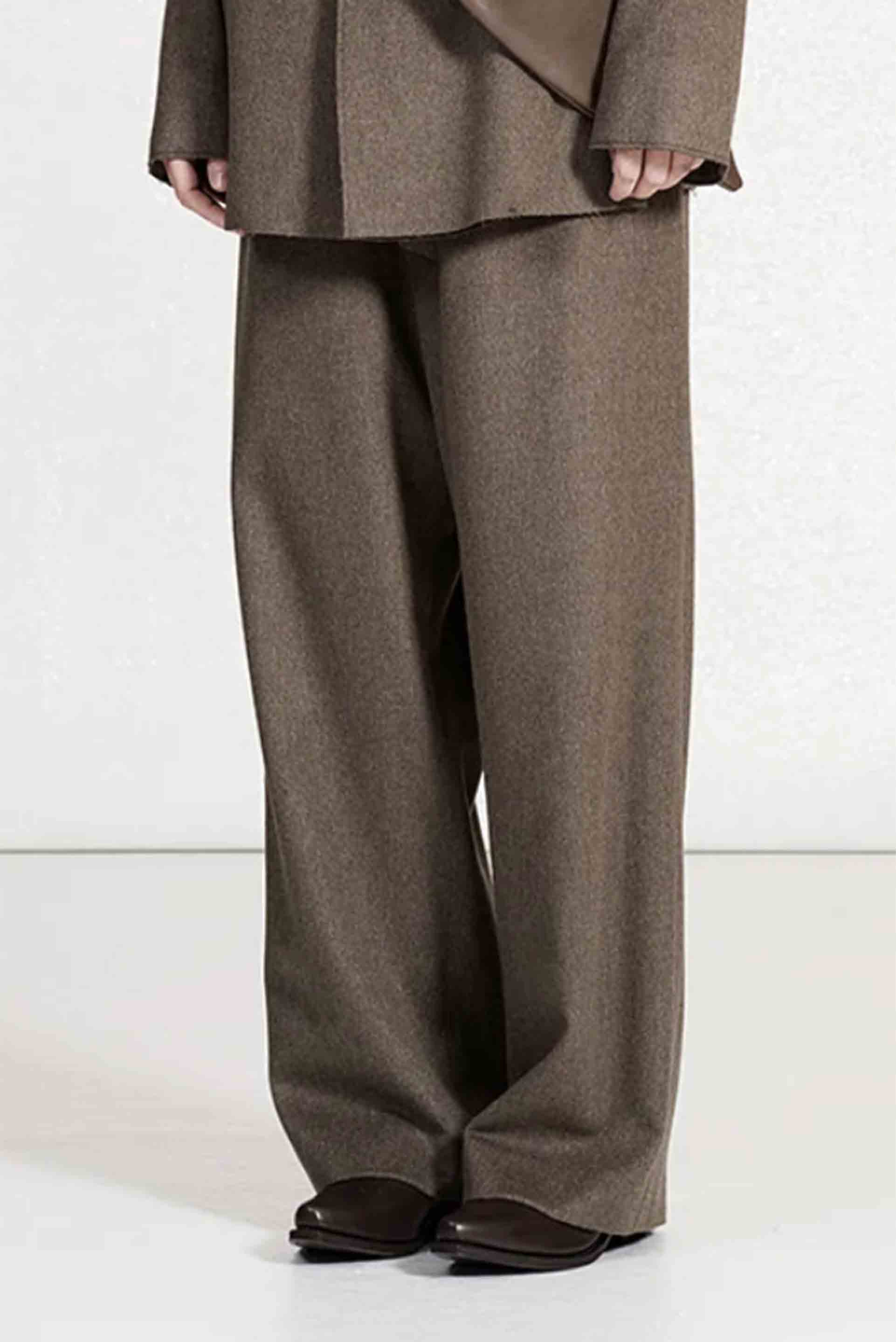 Gabriela Coll Garments NO. 288 헤비 울 드로스트링 바지