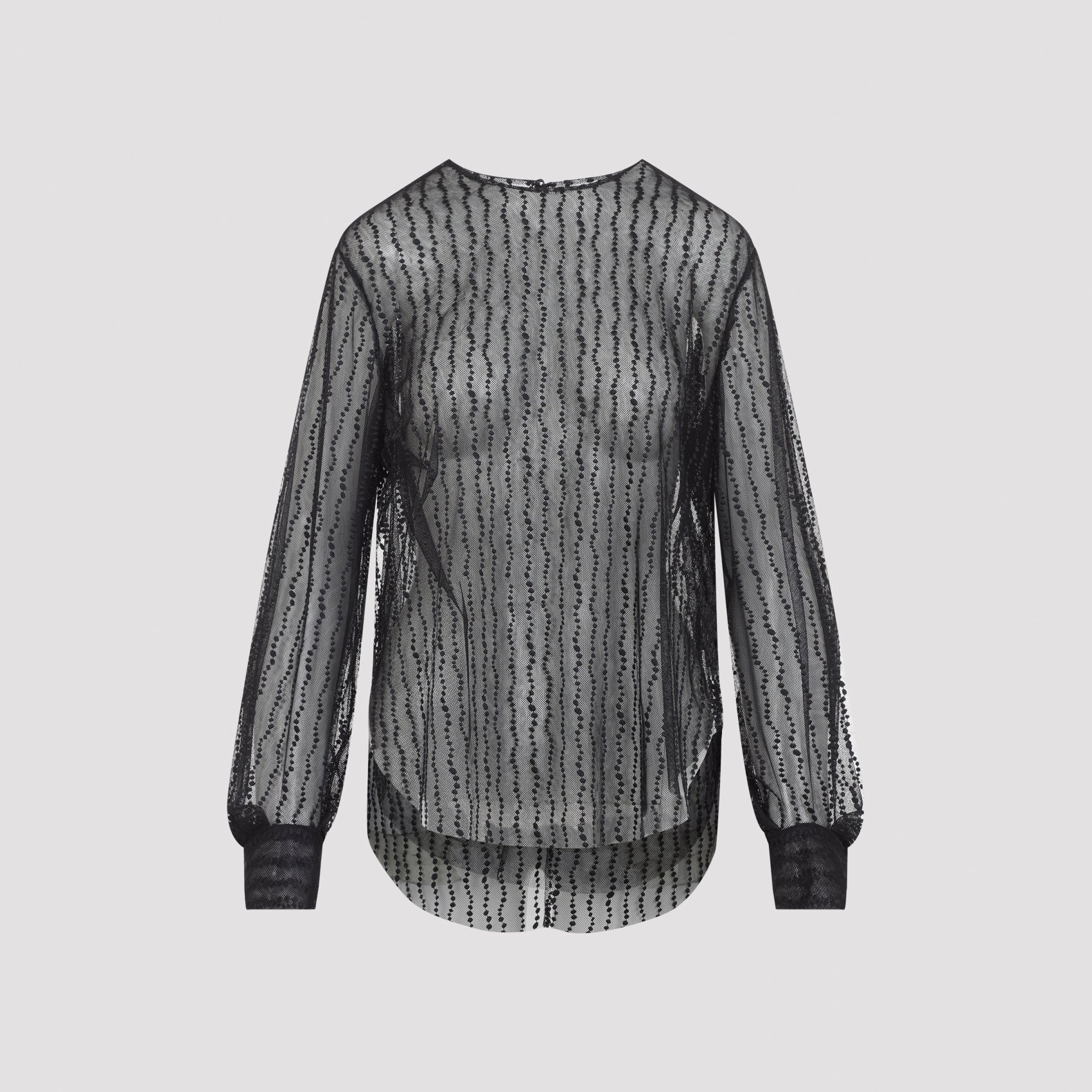 ALBERTA FERRETTI 튤 블라우스