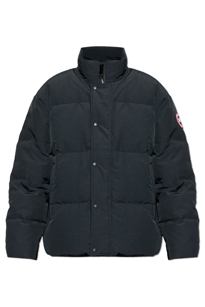 CANADA GOOSE 베이뷰 로고 패치 다운 자켓