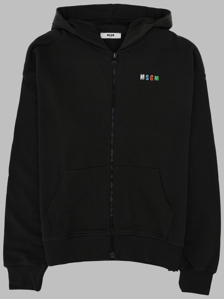 MSGM 집업 후드