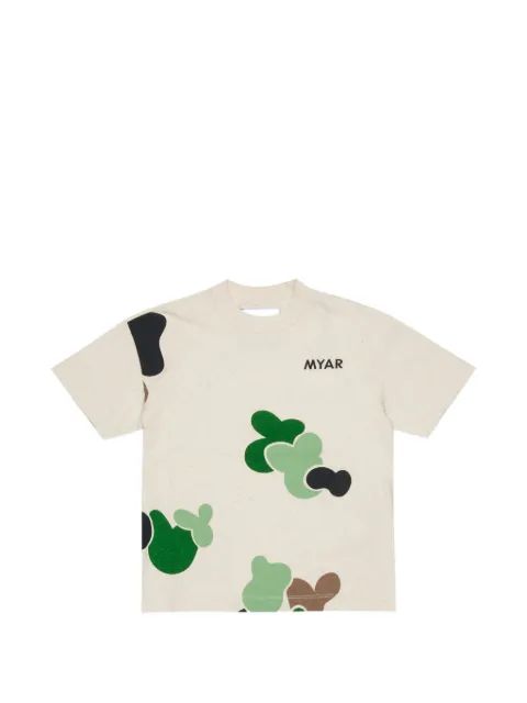 MYAR KIDS  그래픽 프린트 티셔츠