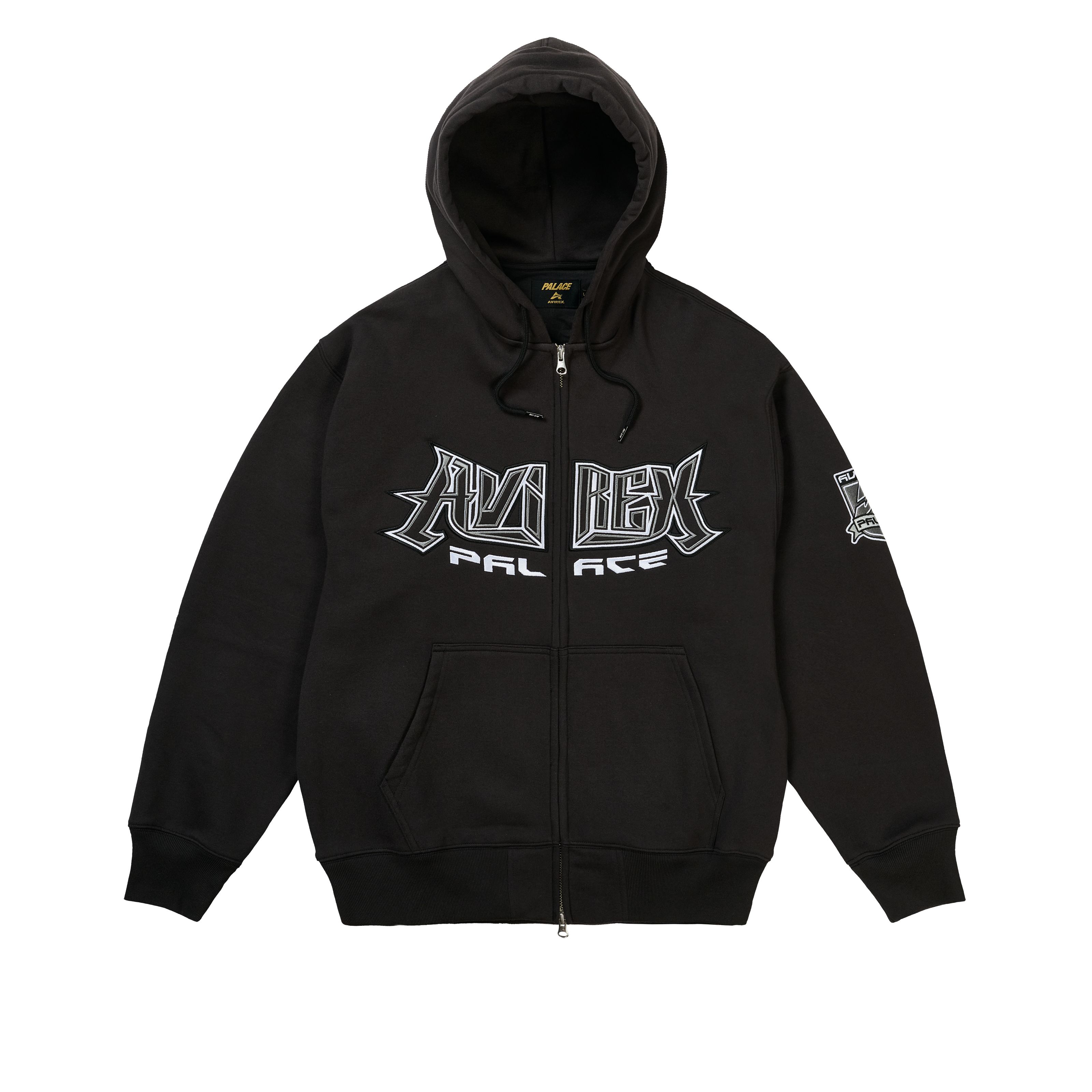 Palace 아비렉스 집업 후드