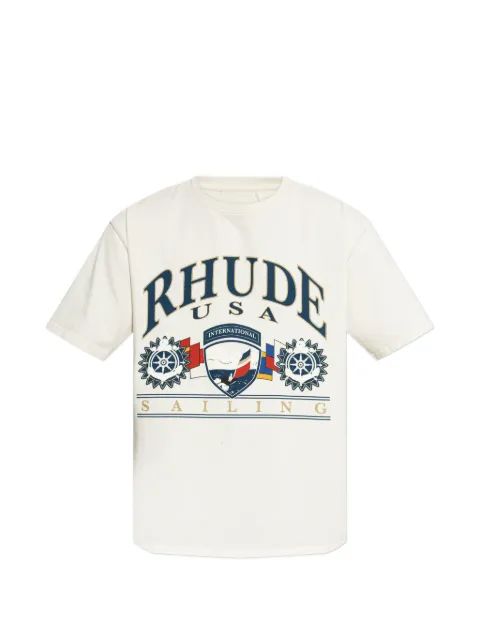 Rhude USA 세일링 아이콘 티